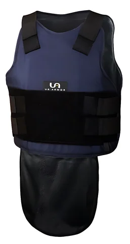 Бронежилет прихованого носіння U.S.ARMOR Enforcer Classic Regular M/F Medium(48-50) Navy 2 клас (уц)