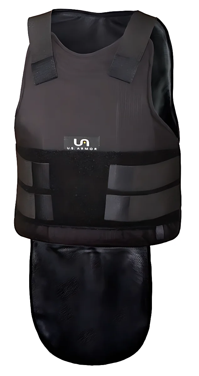 Бронежилет прихованого носіння U.S.ARMOR Enforcer Classic Regular M/F Large(52-54) Black 2клас (уц)