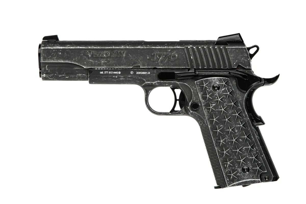 Пневматический пистолет Sig Sauer Air 1911 "We The People" Blowback калибр 4,5 мм