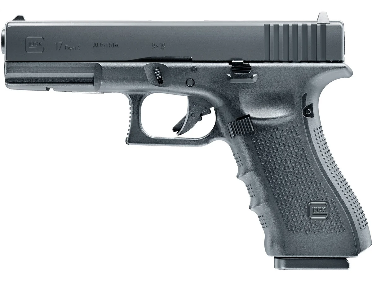 Пневматичний пістолет GLOCK 17 Gen4 Blowback кал. 4,5 мм (з затвор. затримкою)
