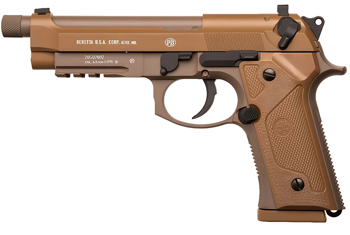 Пневматичний пістолет Umarex Beretta Mod. M9A3 FM  Blowback кал.4,5мм (з затвор. затримкою)
