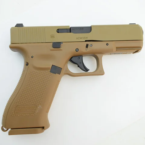 Пневматичний пістолет Umarex Glock 19X TAN Blowback кал.4,5мм (з затворною затримкою) — фото 2