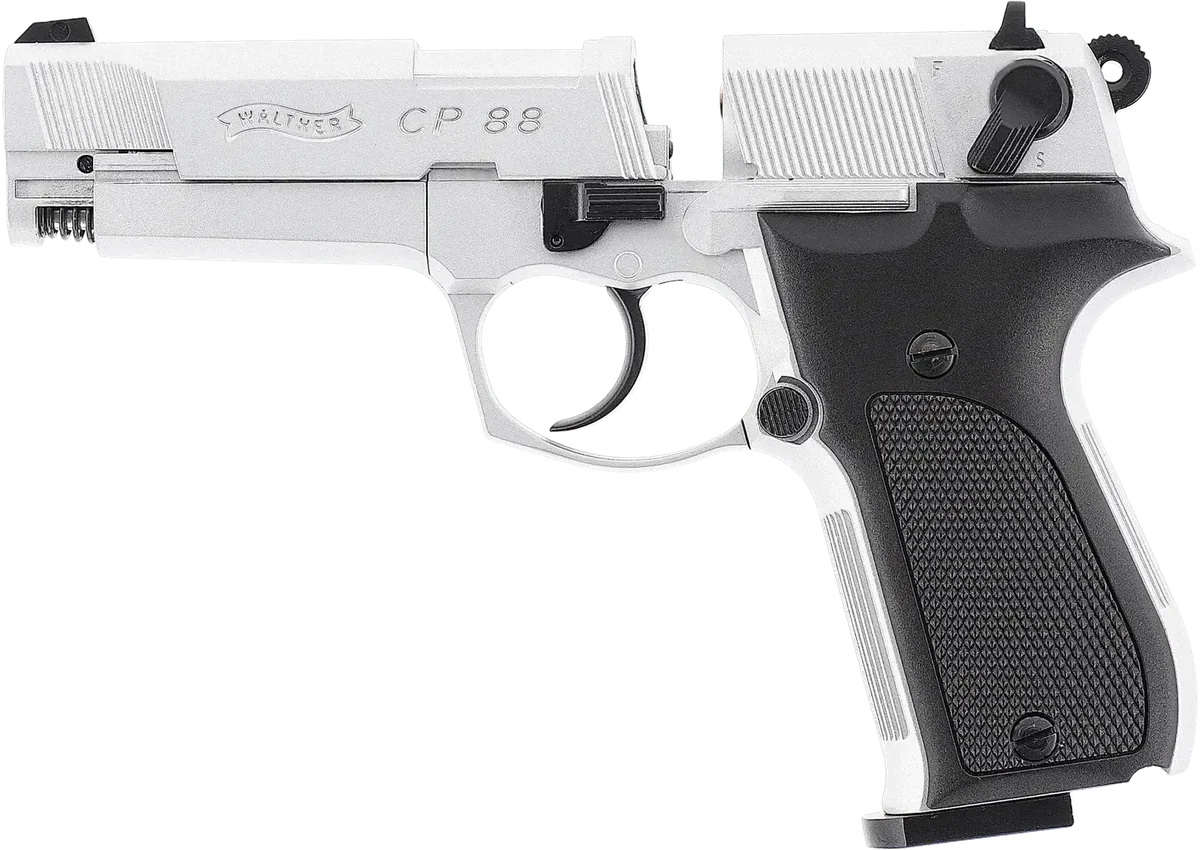 Пневматичний пістолет Umarex Walther CP88 nickel кал.4,5мм