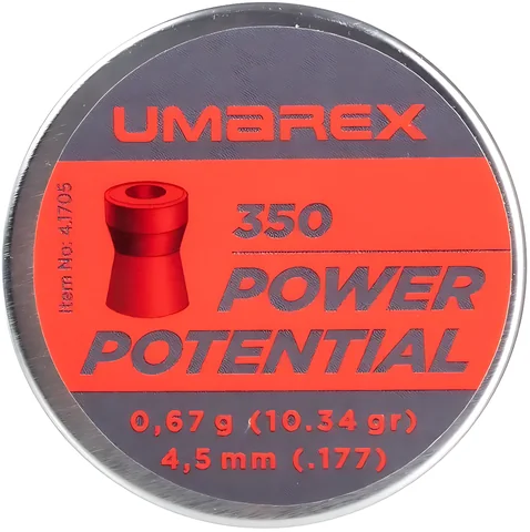 Кульки Umarex Power Potential 0,67гр. кал.4.5(.177) 350шт. — фото 2