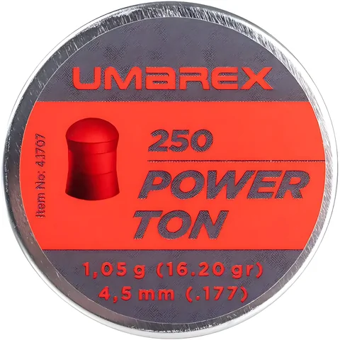 Кульки Umarex Power Ton 1,05гр. кал.4.5(.177) 250шт. — фото 3