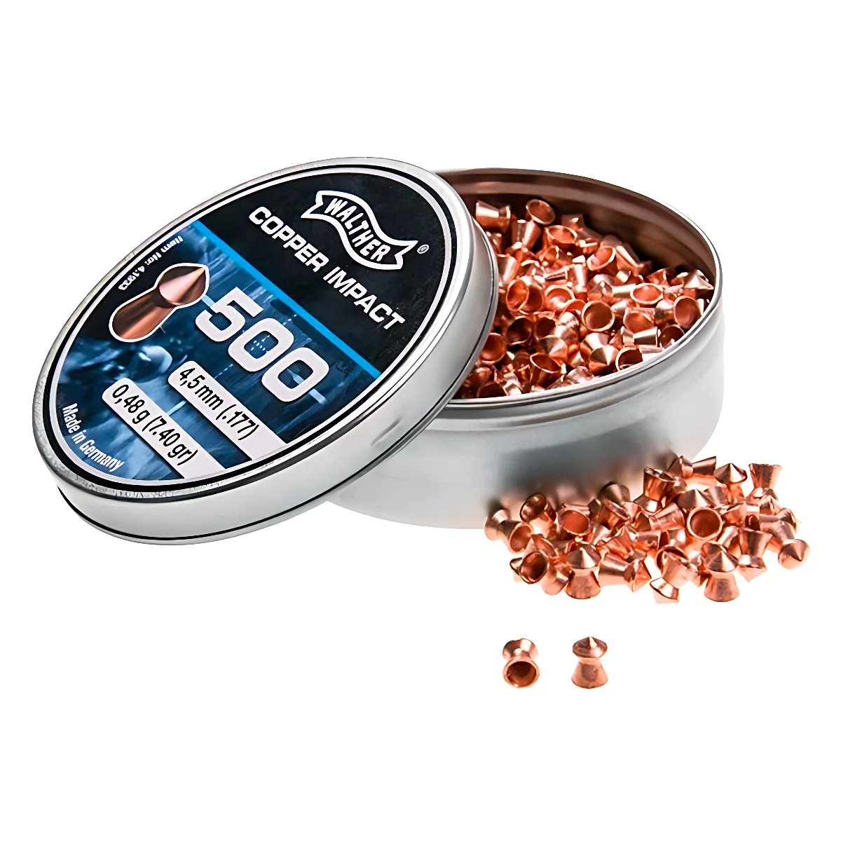 Кульки Umarex Copper Impact Pellets 0,48гр. кал.177, 500шт.