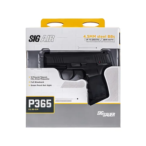 Пістолет пневматичний Sig Sauer P365 Blowback кал.4,5мм — фото 8
