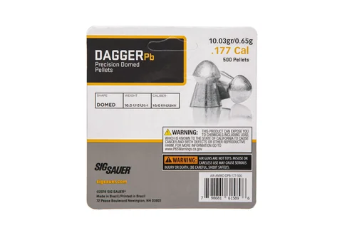 Кульки Sig Sauer Dagger 0,65гр. 500шт. кал.4,5мм