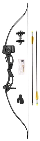 Лук рекурсивний Ek Archery KORRIGAN YOUTH RECURVE 15 LBS чорний