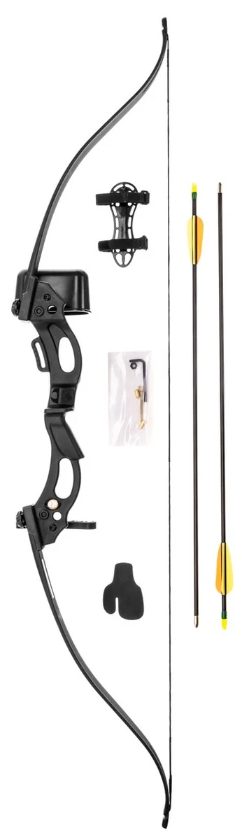 Лук рекурсивний Ek Archery KORRIGAN YOUTH RECURVE 15 LBS чорний