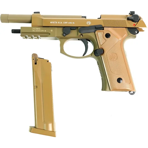 Пневматичний пістолет Beretta M9A3FDE Blowback кал. 4,5 мм (с затворною затримкою) — фото 8