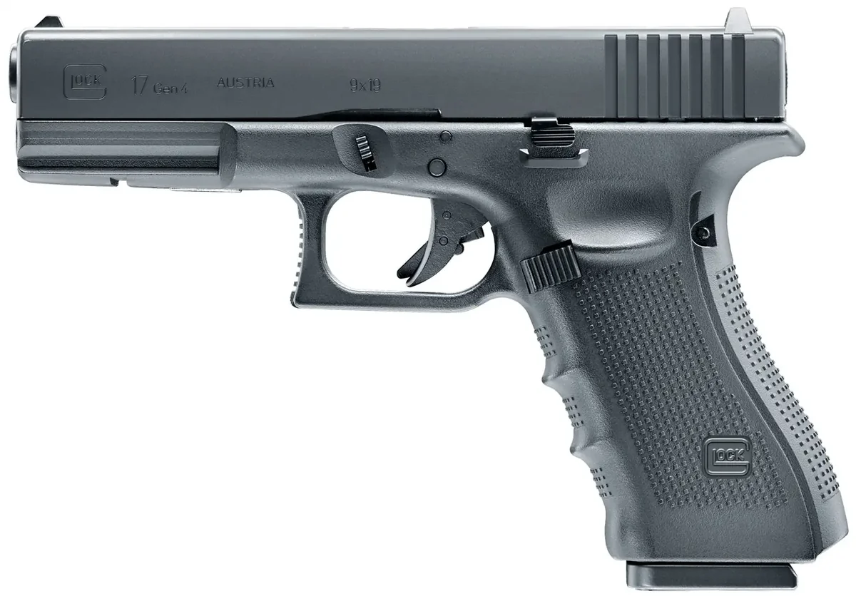 Пневматичний страйкбольний пістолет Umarex Glock17 Gen.4  кал. 6мм. CO2 Blowback