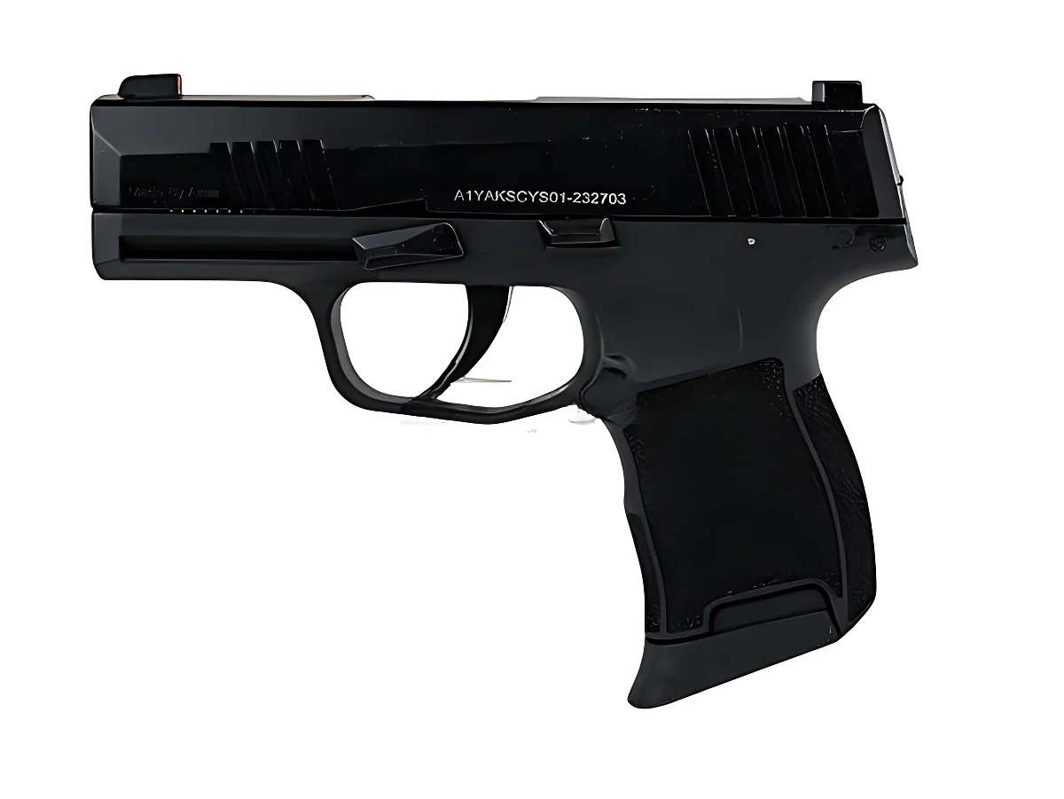 Пістолет сигнальний Aksa Arms AK21 CC-01 cal.9 PAK (Sig Sauer P365) Black
