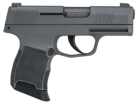 Пістолет сигнальний Aksa Arms AK21 CC-04 cal.9 PAK (Sig Sauer P365) Grey