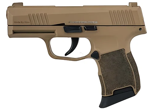 Пістолет сигнальний Aksa Arms AK21 CC-08 cal.9 PAK (Sig Sauer P365) Tan — фото 2