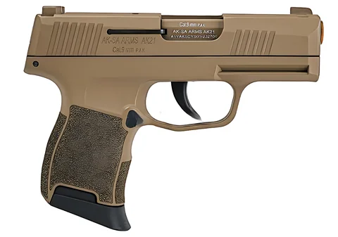 Пістолет сигнальний Aksa Arms AK21 CC-08 cal.9 PAK (Sig Sauer P365) Tan