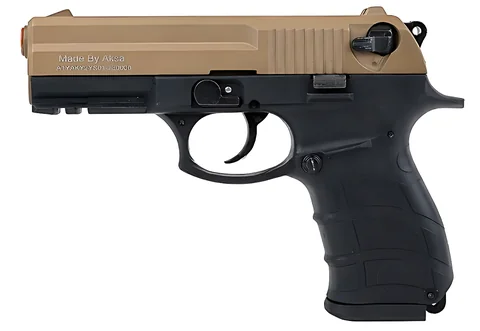 Пістолет сигнальний Aksa Arms AK15 CC-03 cal.9 PAK (Beretta) Black/Tan
