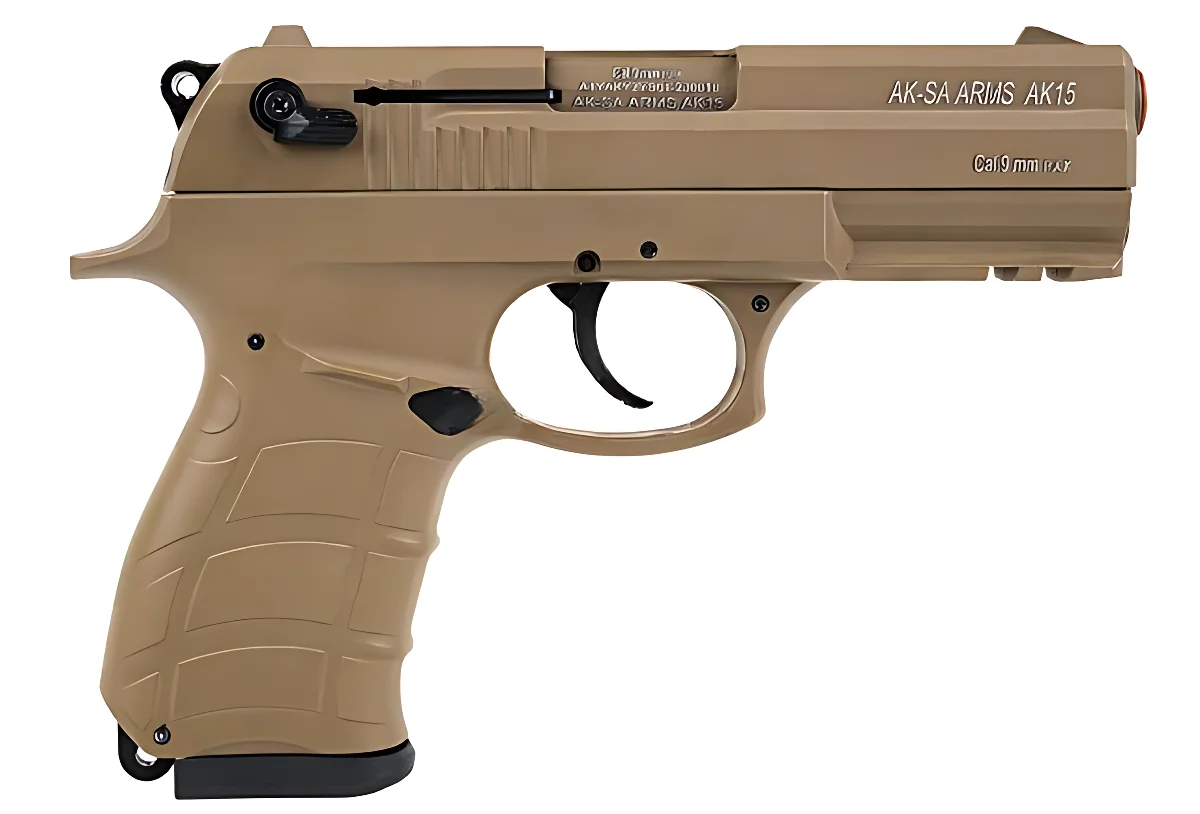 Пістолет сигнальний Aksa Arms AK15 CC-08 cal.9 PAK (Beretta) Tan