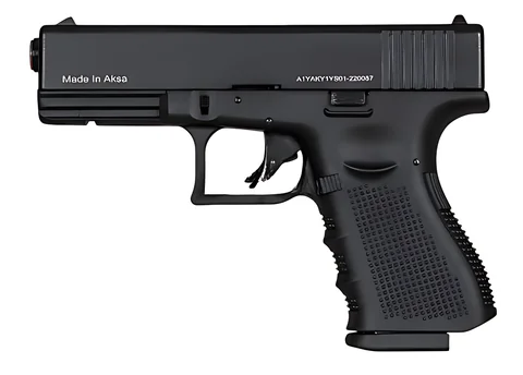 Пистолет сигнальный Aksa Arms AK14 CC-01 cal.9 PAK (Glock 17 Gen 3) Black photo 2