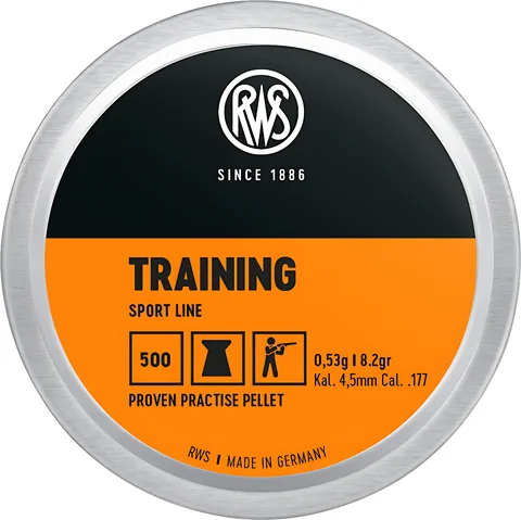 Кульки RWS Training 0,53 гр.500 шт кал.4,5 мм