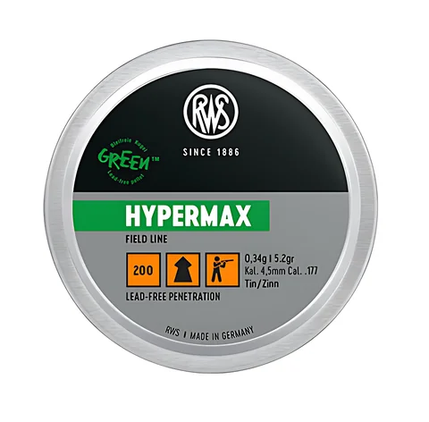 Кульки RWS HyperMax 0,34 гр.200 шт кал.4,5 мм