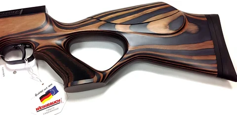 Пневматична редукторна РСР гвинтівка Weihrauch HW 100 T Laminated stock кал. 4,5 — фото 2