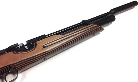 Пневматична редукторна РСР гвинтівка Weihrauch HW 100 T Laminated stock кал. 4,5 — фото 3