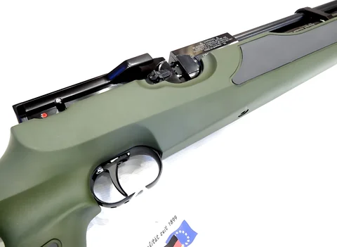 Пневматична редукторна РСР гвинтівка Weihrauch HW 100 T Synthetic stock кал. 4,5 — фото 2