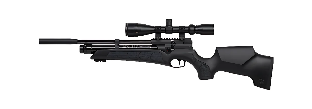 Пневматична редукторна РСР гвинтівка Weihrauch HW 110 S Black кал. 4,5