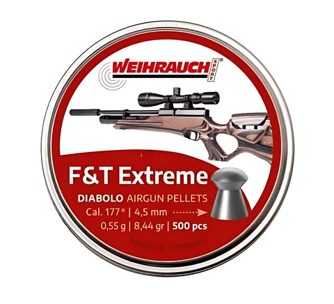 Кульки Weihrauch F&T Extreme 0,55гр, кал.4,5(.177) 500 шт