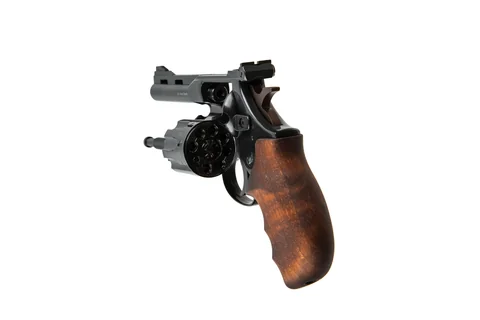 Револьвер під патрон флобера Weihrauch HW4, кал.4, 4" Hoizgriff (Wooden grip) — фото 4