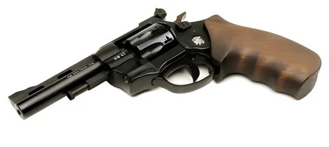 Револьвер під патрон флобера Weihrauch HW4, кал.4, 4" Hoizgriff (Wooden grip) — фото 5