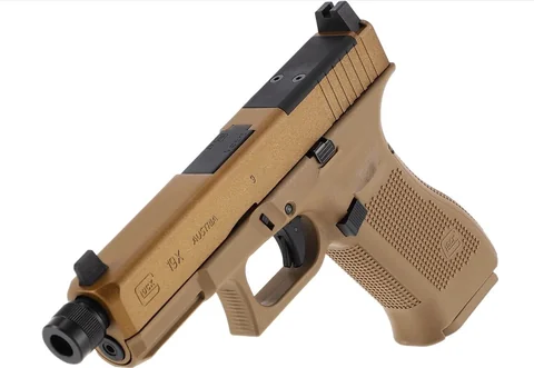 Пневматичний пістолет Umarex Glock 19X MOS COY blowback кал.4,5мм — фото 8