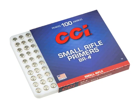 Капсюль CCI BR4 Small Rifle Primer 100шт/50уп. (223Rem, 308Palma, 6.5Creedmoor Palma)