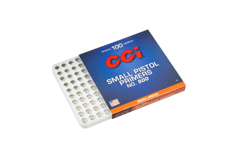 Капсюль CCI 500 STD SMALL PISTOL PRIMER 100шт/50уп.