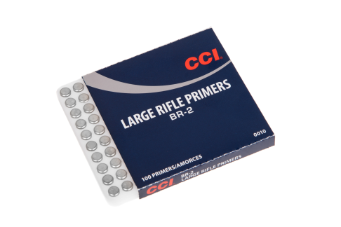 Капсюль CCI BR2 LARGE RIFLE PRIMER 100шт/50уп (308, 30-06, 7.62x39, 8х57,243)