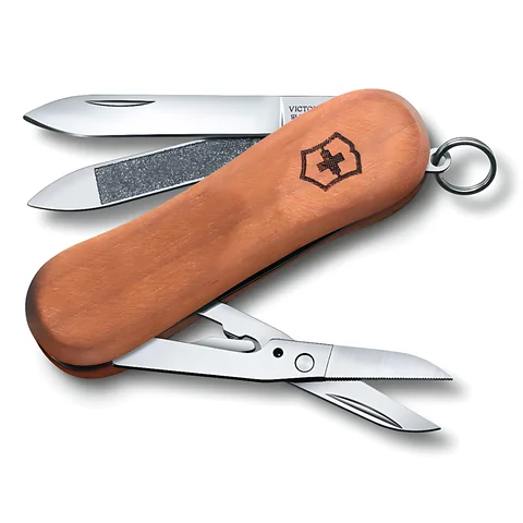 Ніж Victorinox Delemont, "EvoWood 81", 65 мм, горіх — фото 7