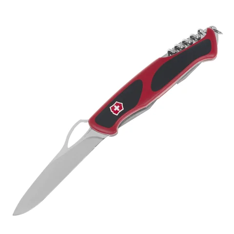 Ніж Victorinox Delemont, "RangerGrip 61", 130 мм, червоний / чорний — фото 2