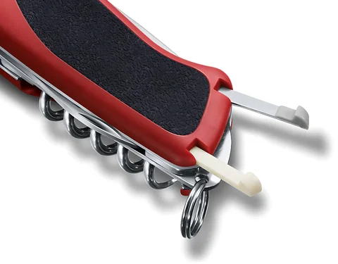 Ніж Victorinox Delemont, "RangerGrip 79", 130 мм, червоний / чорний — фото 2