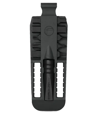 Перехідник-бітотримач LEATHERMAN на хрестову викрутку мультитула, з бітами, чорний
