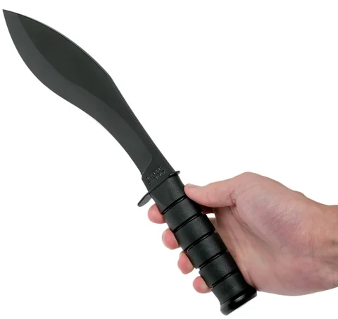 Кукрі-мачете Ka-Bar Combat Kukri, чорний, нейлоновий чохол