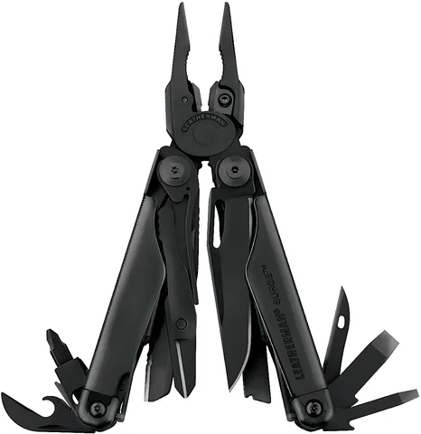 Мультиінструмент Leatherman Surge Black, нейлоновий чохол — фото 2