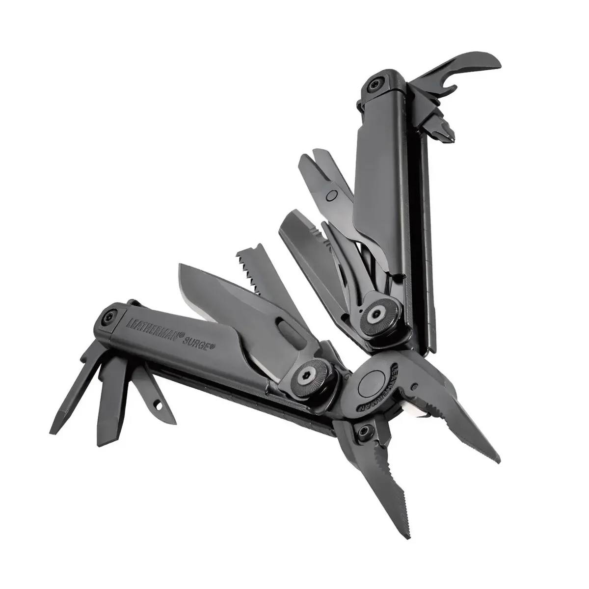 Мультиінструмент Leatherman Surge Black, нейлоновий чохол