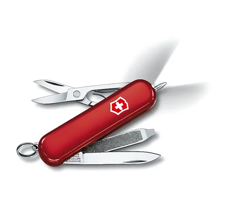 Ніж Victorinox Signature Lite blue з ручкою,прозорий