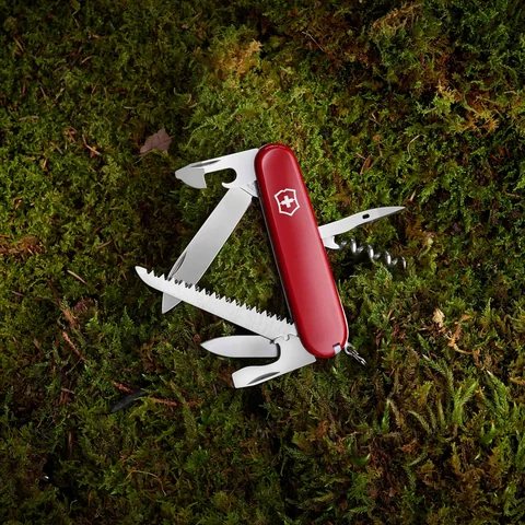 Ніж Victorinox Swiss Army Camper червоний
