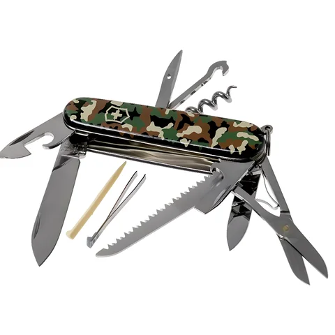 Ніж Victorinox Swiss Army Huntsman  "Green camouflage" — фото 2