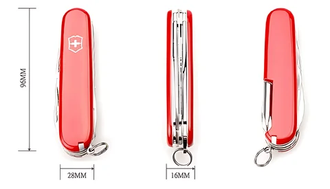 Ніж Victorinox Swiss Army Hiker червоний — фото 7