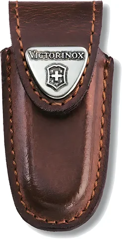 Чохол Victorinox шкіряний коричневий (58 мм, 0.63...) — фото 2