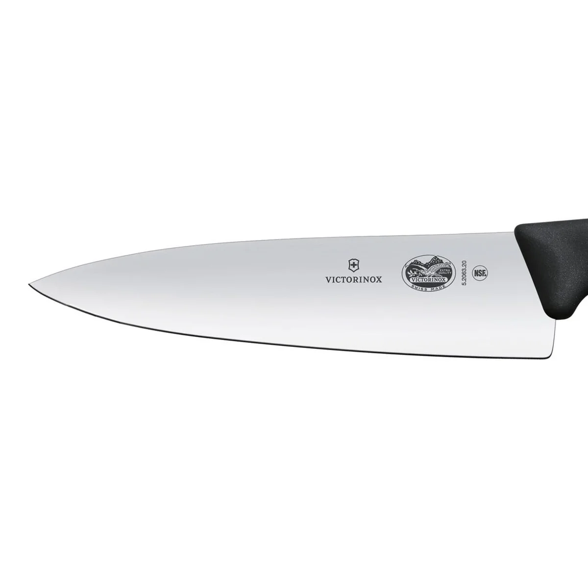 Ніж кухонний Victorinox   Fibrox 19 см, черный