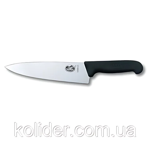 Ніж кухонний обробний Victorinox Fibrox 20 см, чорний photo 3